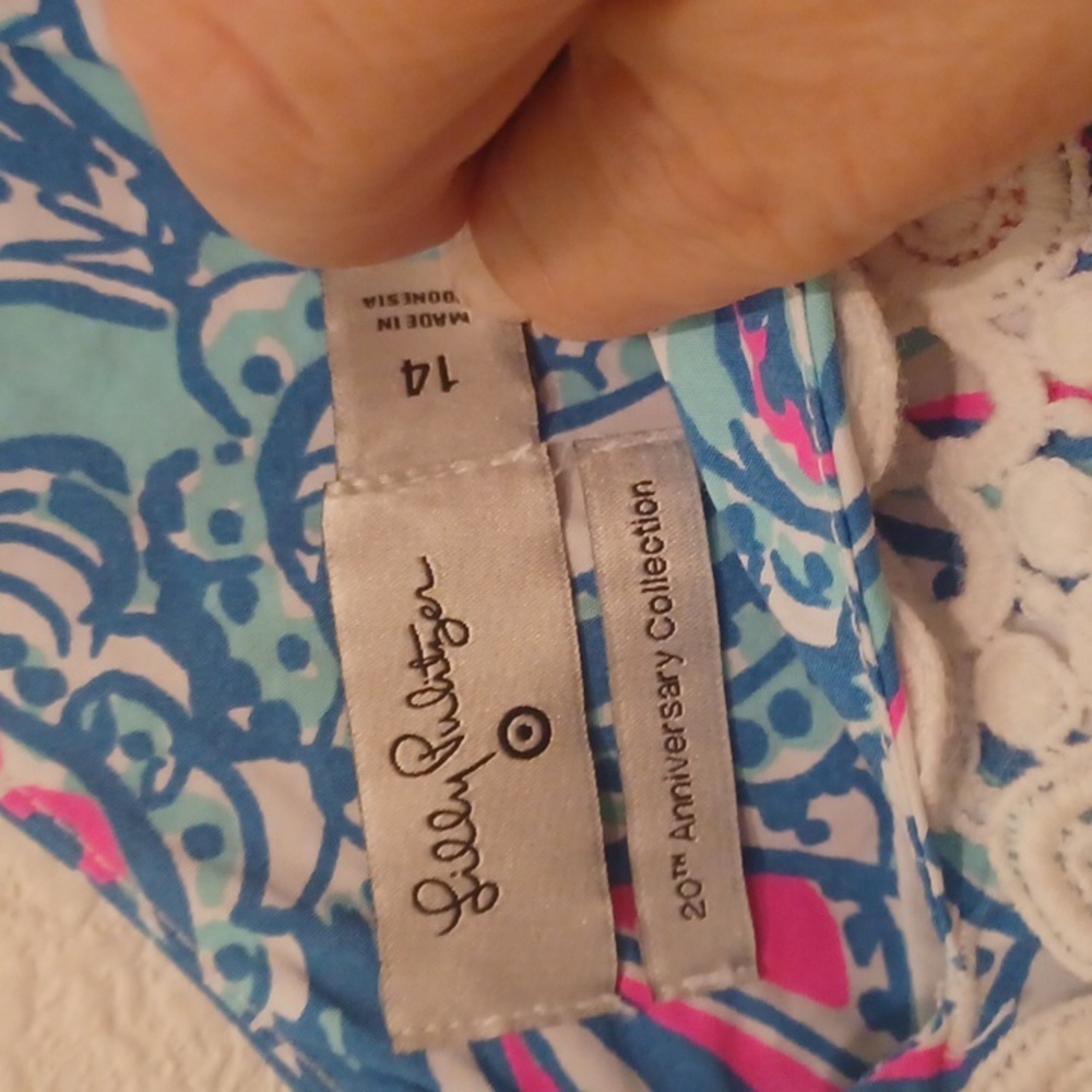 Lilly Pulitzer Dress Size 14 - Picture 3 of 5